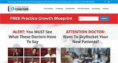 Desktop Screenshot of conciergecoaches.com